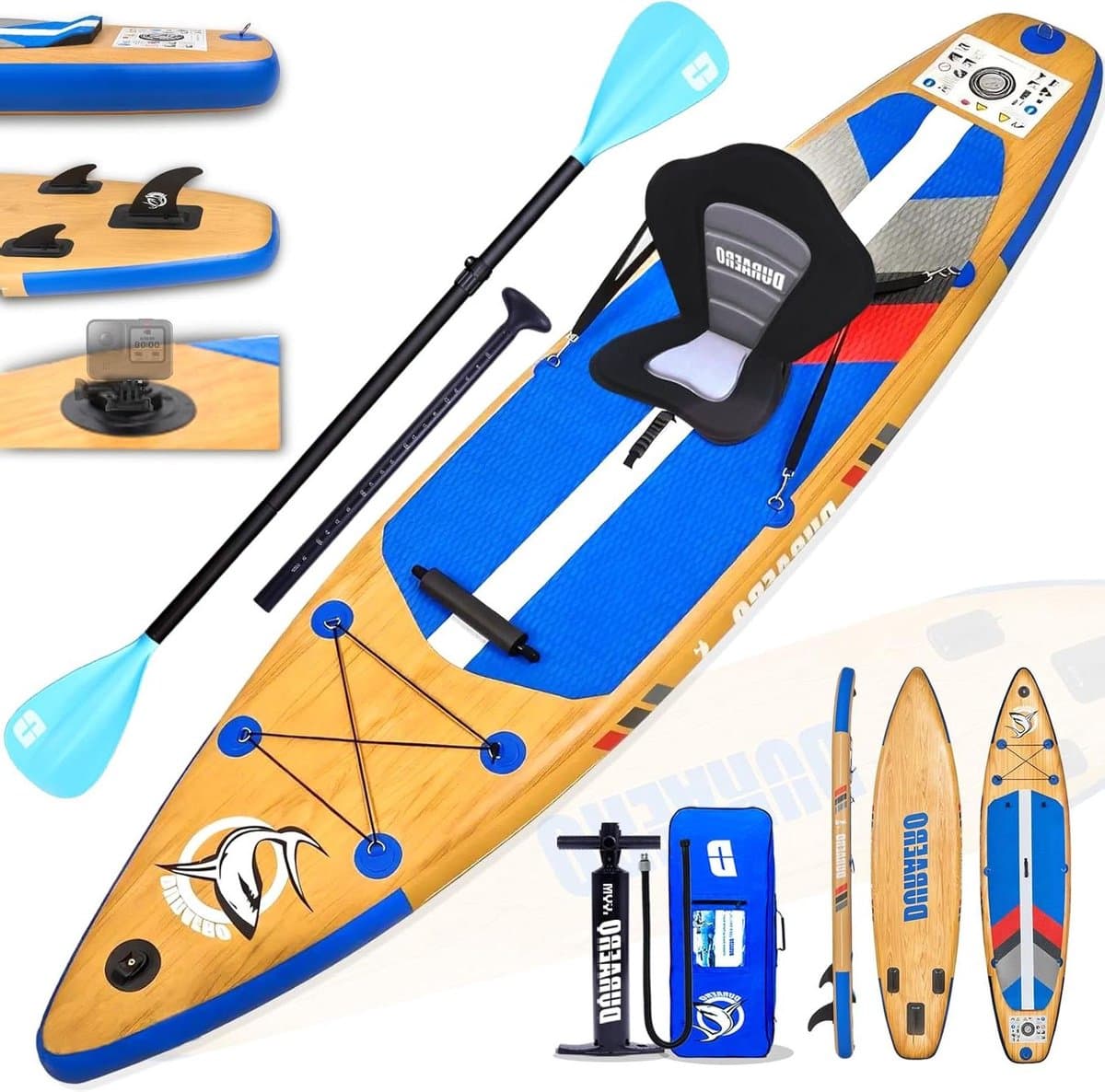 Opblaasbaar SUP Stand up paddle Kajak Watersport Genieten