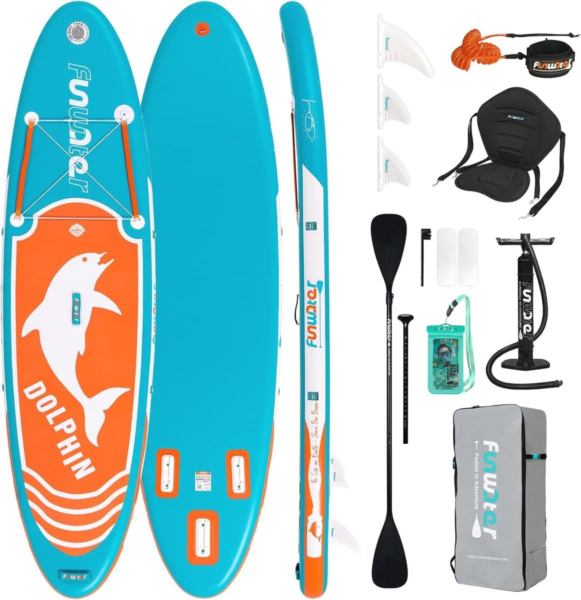 Opblaasbaar & SUP voor 2 Personen/Gezinnen, 320 cm
