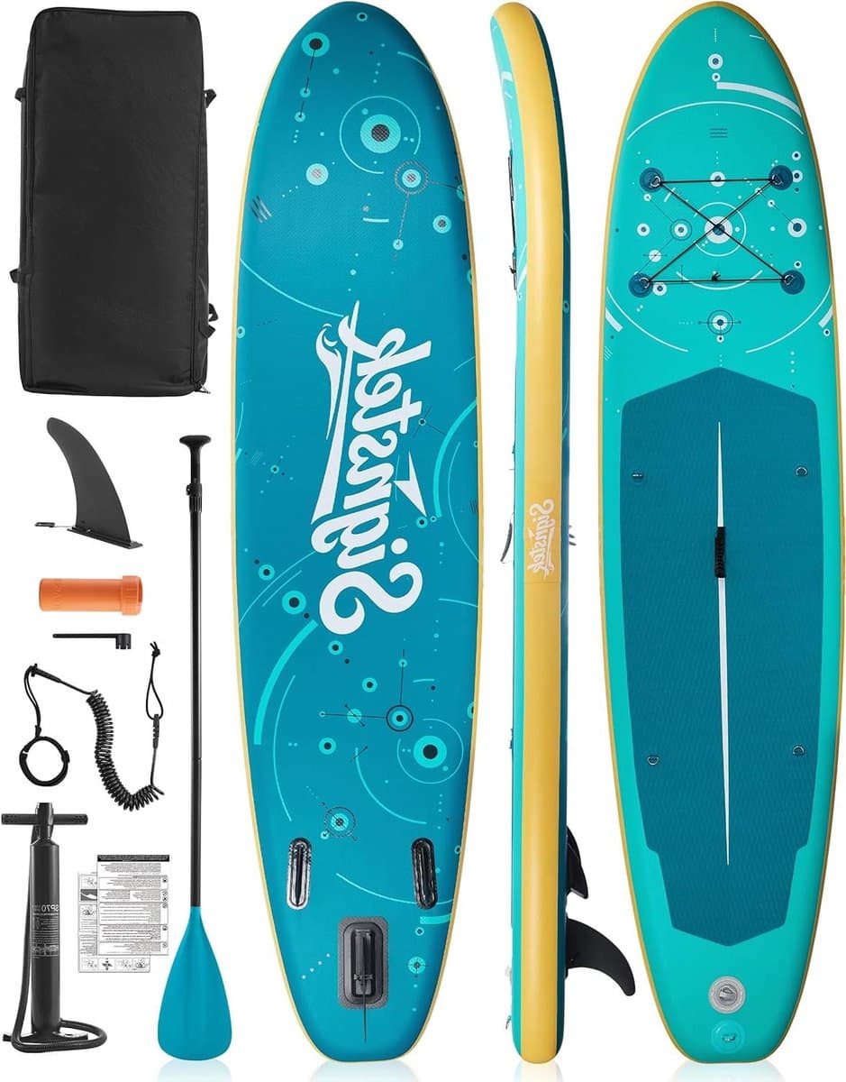 Opblaasbaar SUP Paddle Surfboard Waterpret Beleven, 320 cm