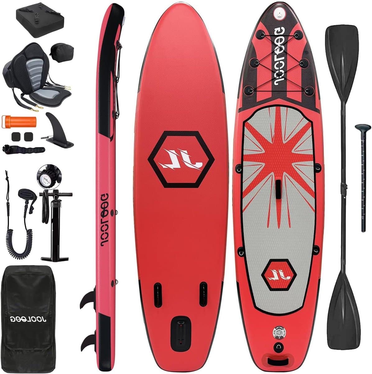 Opblaasbaar SUP Watersport Plezier Extra Breed, 320×81 cm