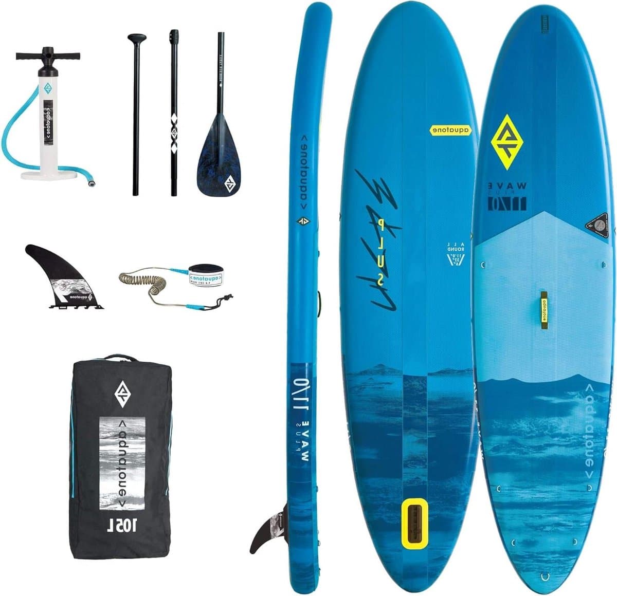 Opblaasbaar SUP board Stand Up Paddle, 335×81 cm