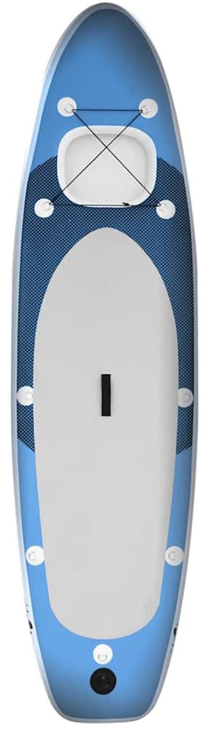 Opblaasbaar SUP Zwart PVC Materiaal, 330×76 cm