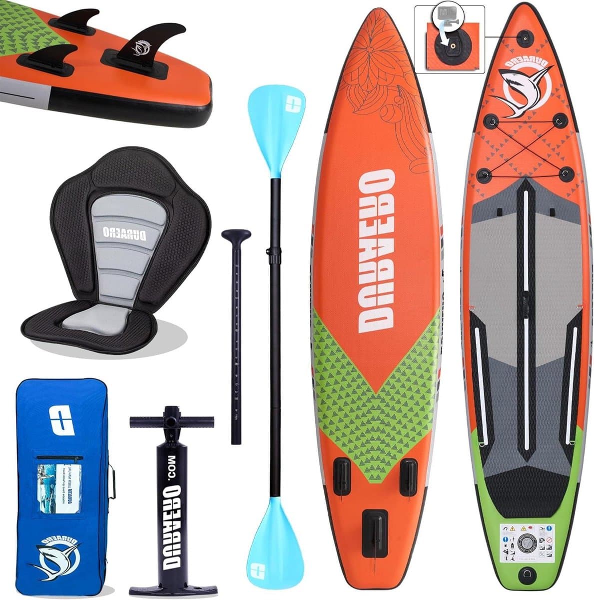 Opblaasbaar Stand up SUP Kajak, 330×76 cm