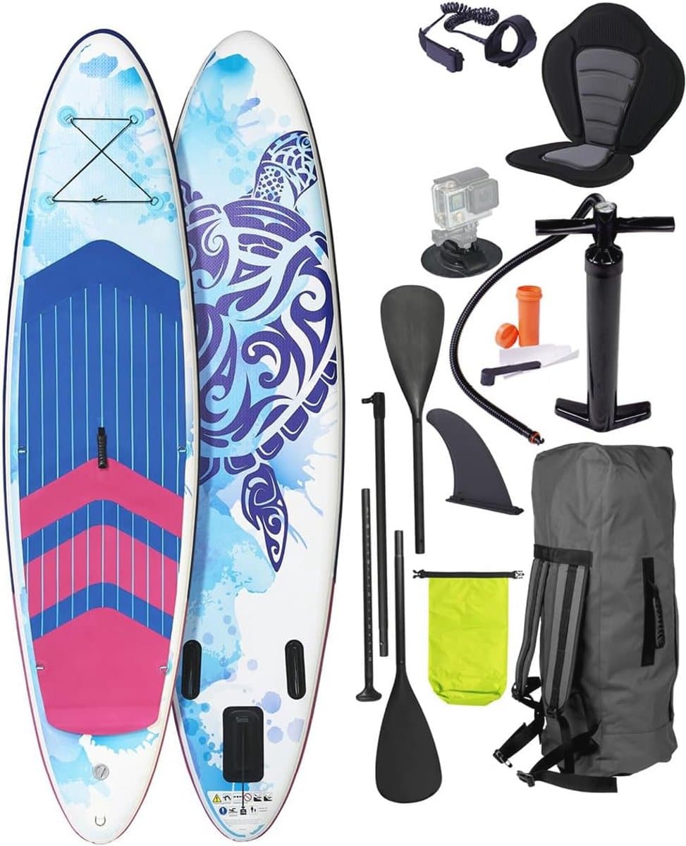 Opblaasbaar SUP voor Vrouwen Stand up Paddle Set, 300 cm