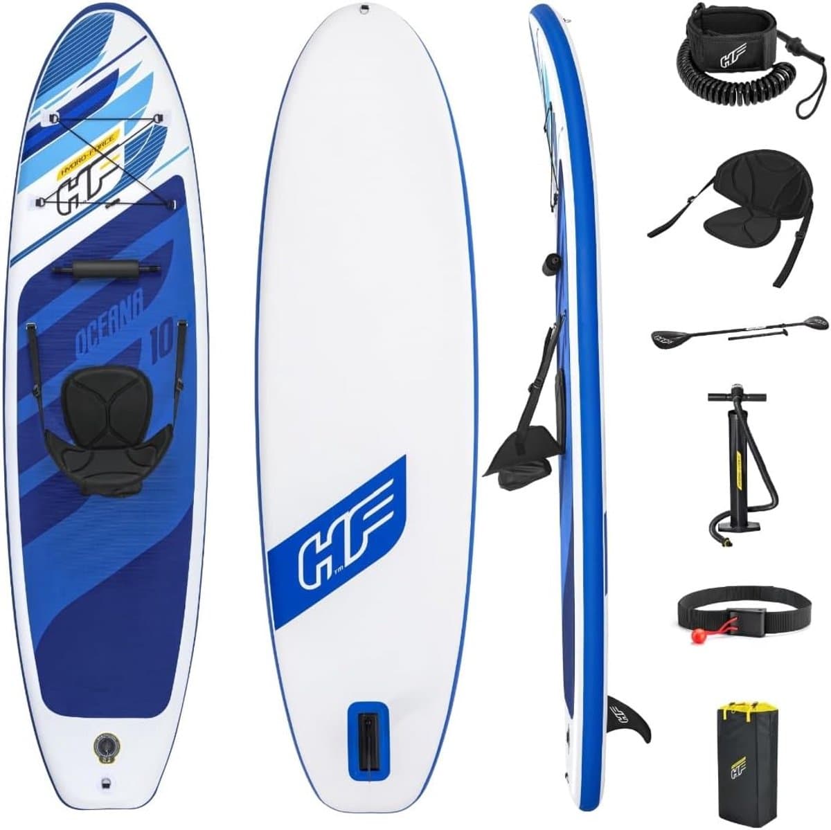 Opblaasbaar SUP board, 305×84 cm