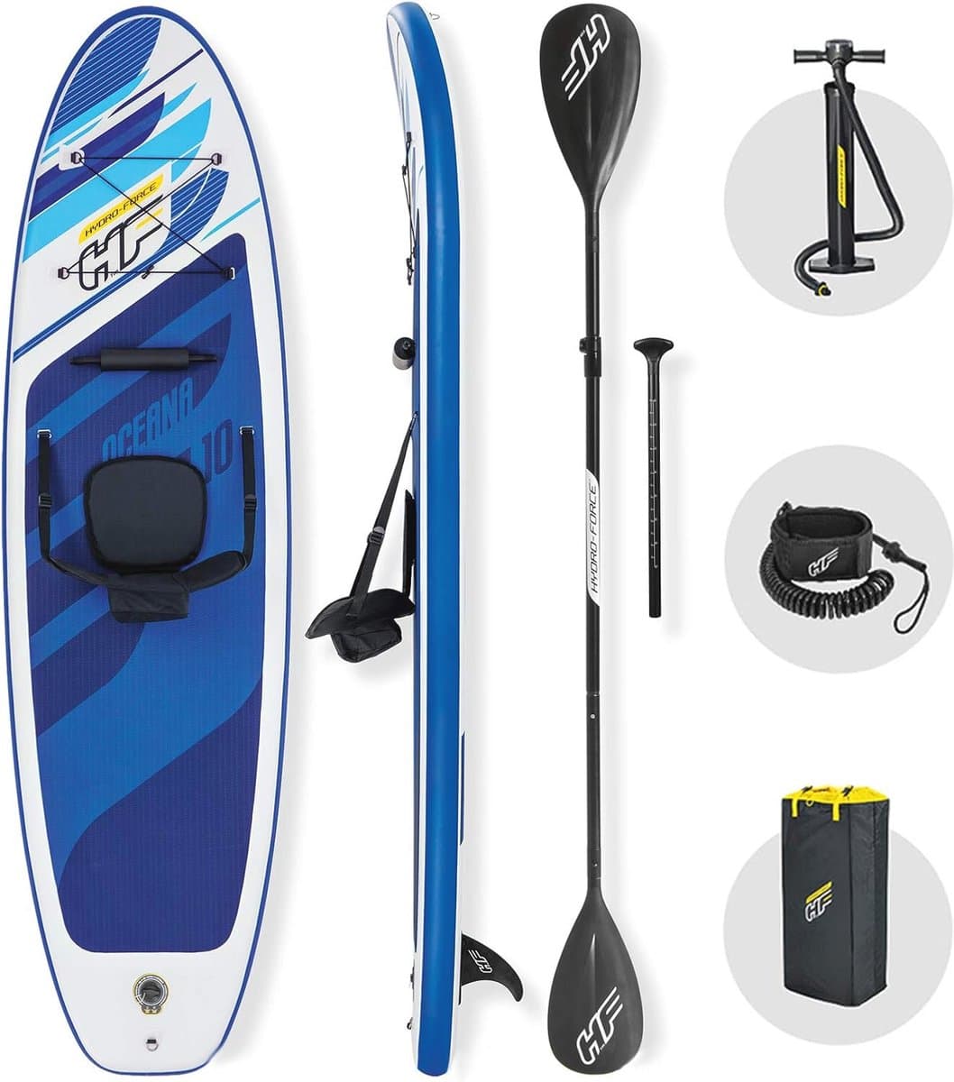 Opblaasbaar SUP board, 305×84 cm