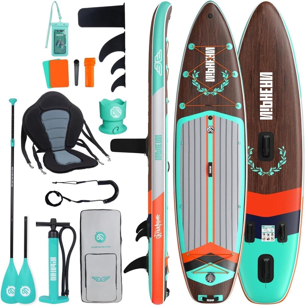 Opblaasbaar SUP Stand Up Waterboard Watersport, 335×83 cm