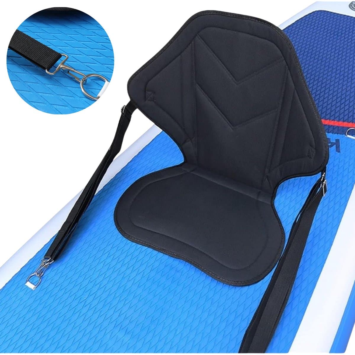 Merkloos SUP Kajak Stoel met Rugleuning Comfortabel en Lichtgewicht