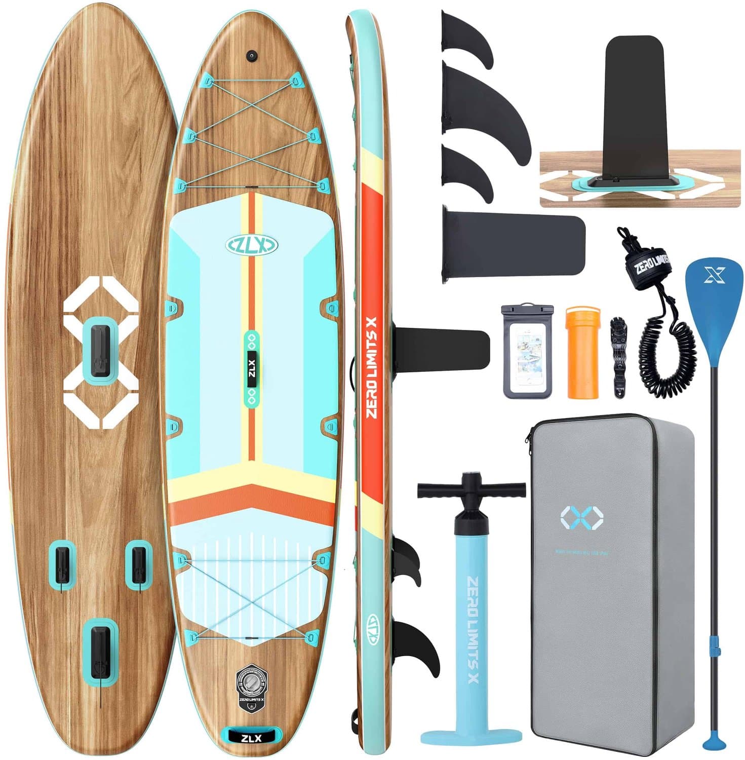 Inflatable met Stabiele Antislip Deck Pad