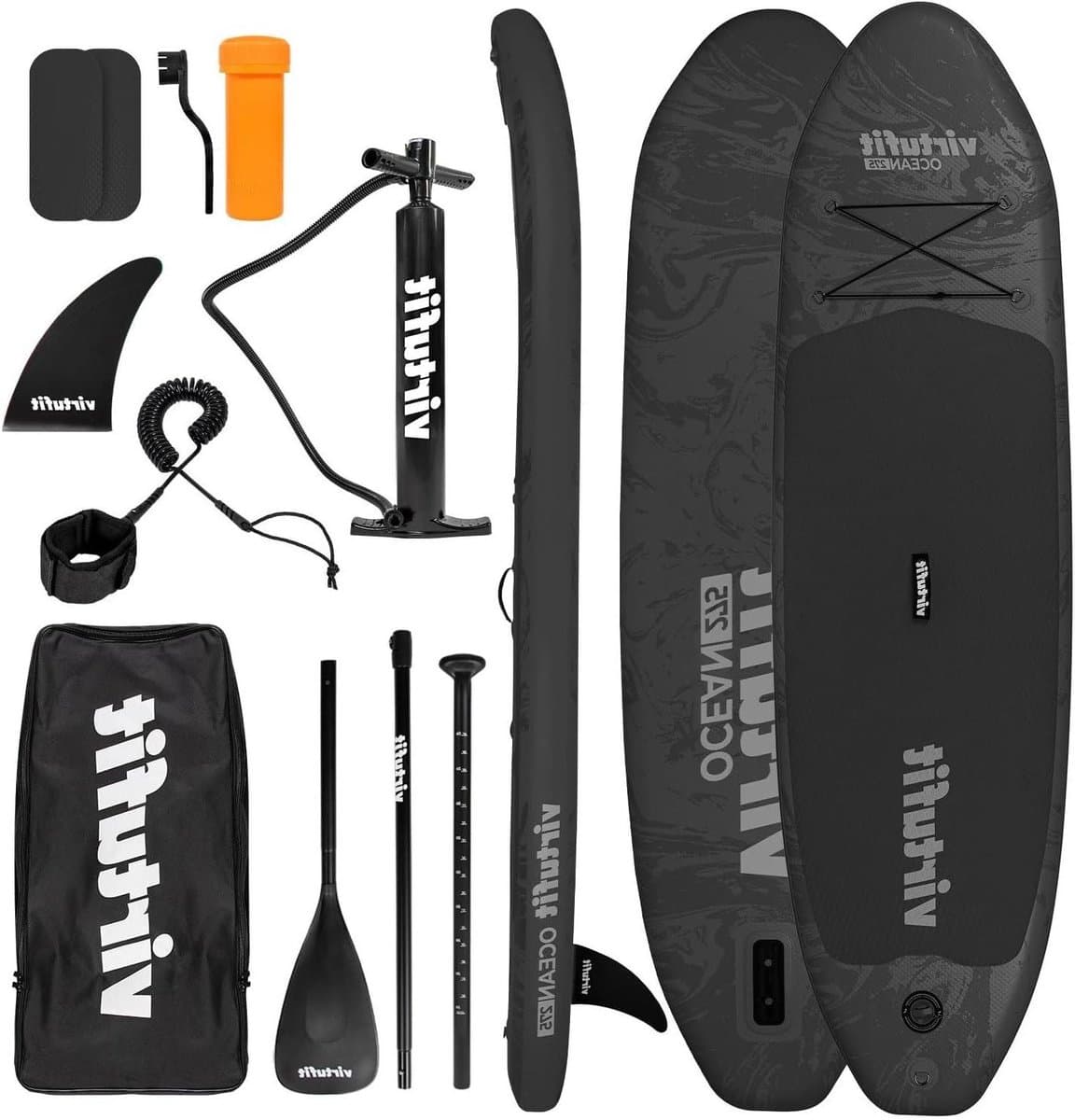 Opblaasbaar SUP Watersport Plezier Dubbel Gestikte Rand