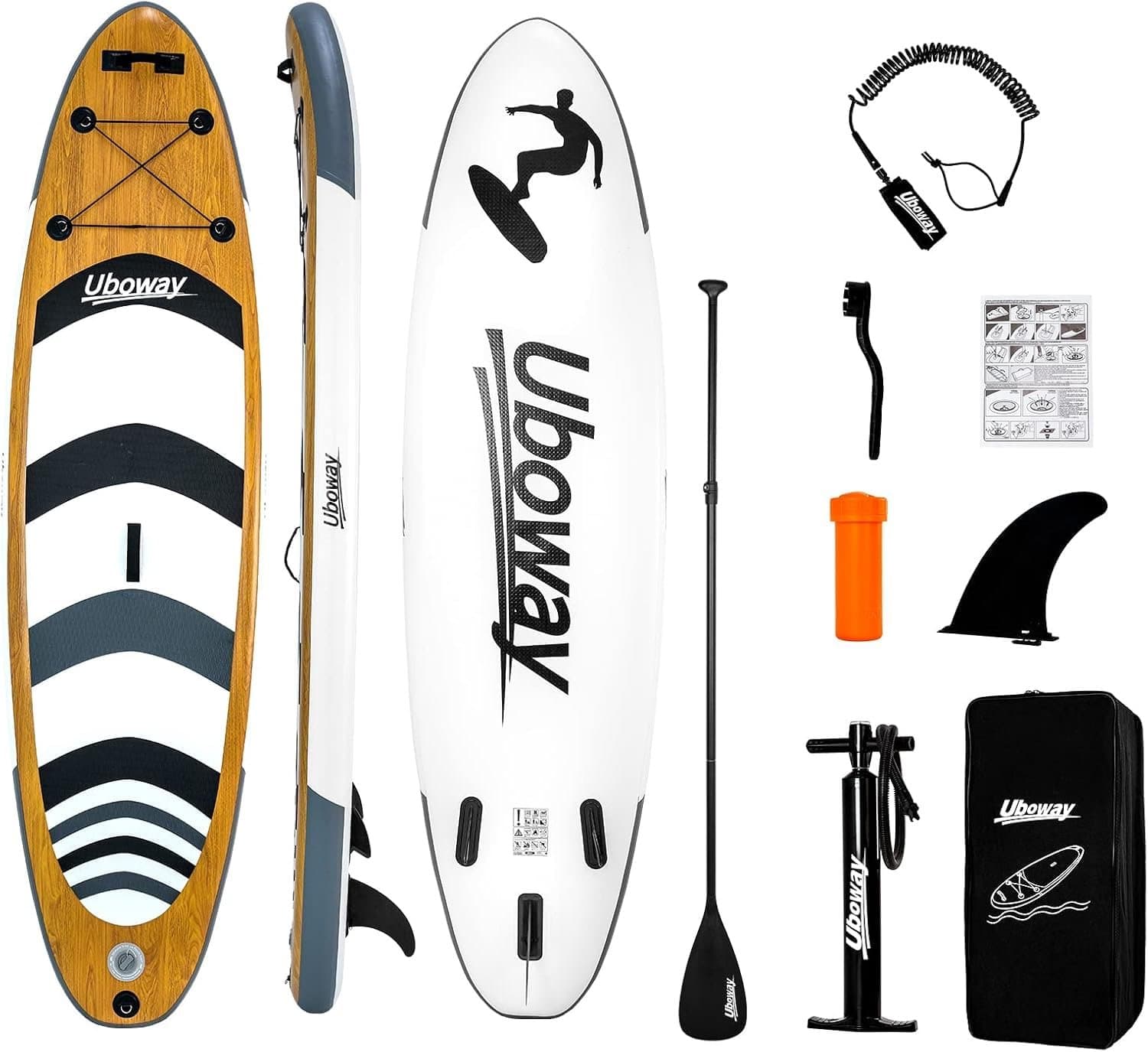 Opblaasbaar SUP Holznerf Design Lengte 6 Inch, 305 cm